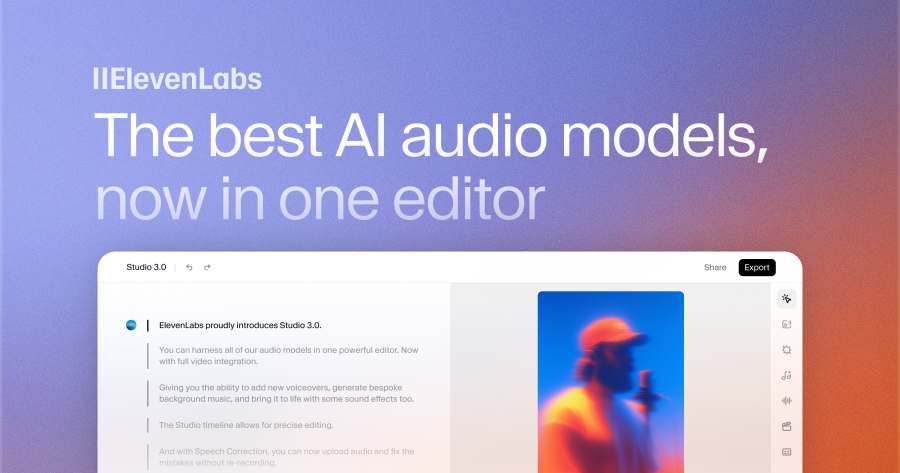 ElevenLabs permite trabajar con voz IA, audio, doblaje, agentes conversacionales y API para proyectos digitales.